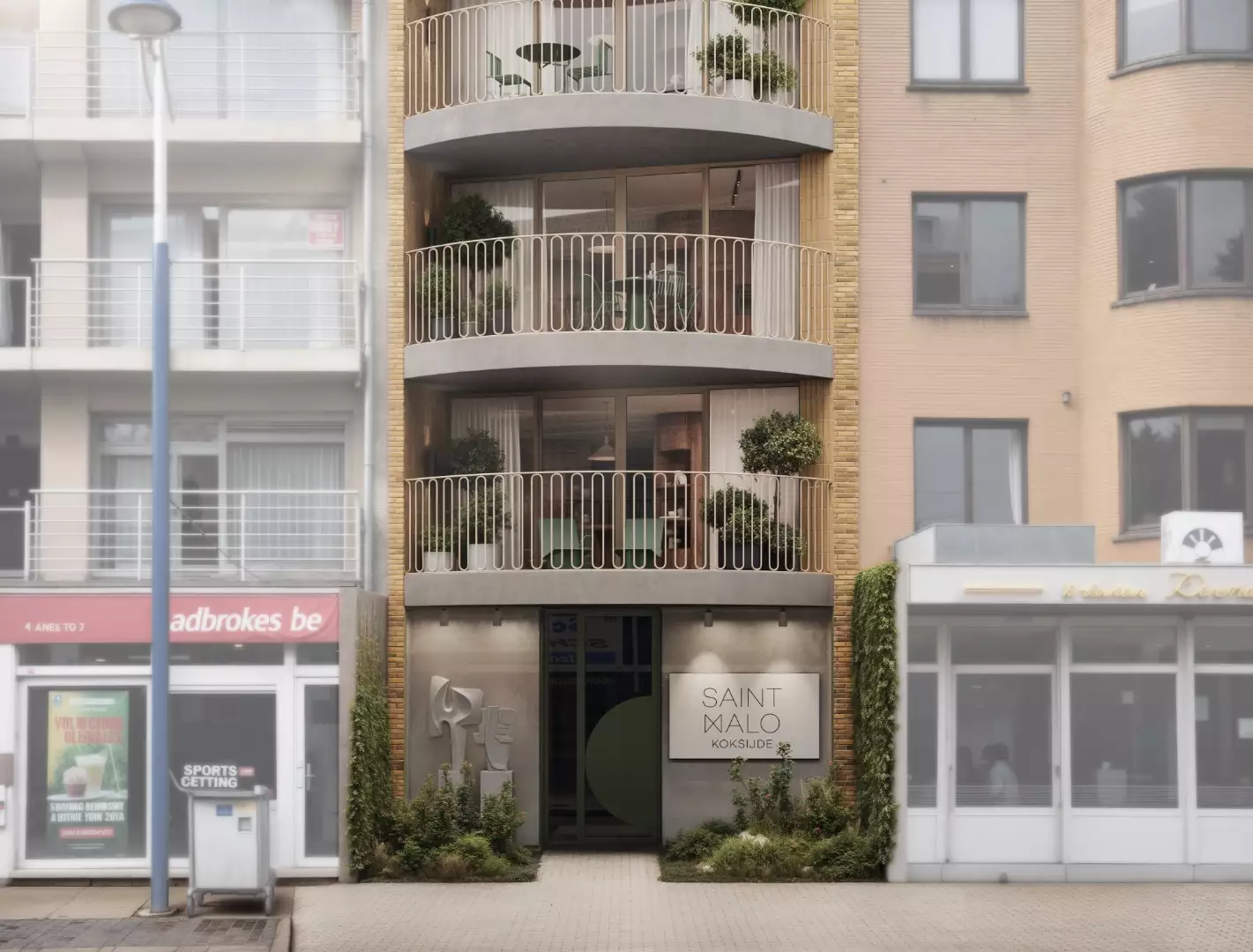 Nieuwbouwappartement 1-2 slaapkamers te Koksijde-Bad
