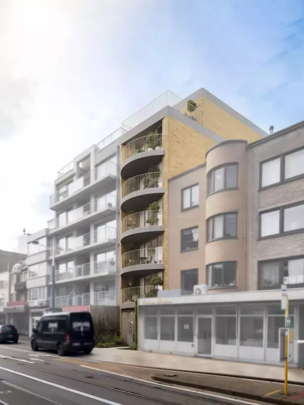 Nieuwbouw duplex 2-3 slaapkamers te Koksijde-Bad
